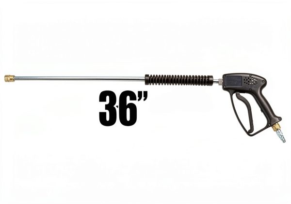 Giant 5000 PSI Pressure Washer Gun 21250B with 36in. Stainless Steel Deluxe Wand-1