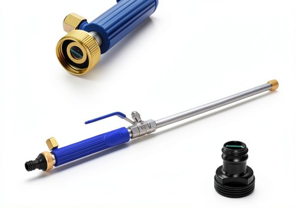 Jet Nozzle Hydro nozzle Power Washer Wand Hose Sprayer Attachment (Not an Electric Pressure Washer), Garden Hose Spray Tool for Car Wash, Patio, Window & Outdoor Cleaning-1