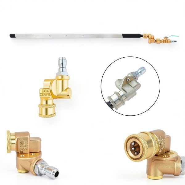 Radiator Cleaning Wand 32in Stainless Steel 4500psi Pressure Washer-7