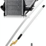 47" & 24" Radiator Cleaning Wand 2-Piece Set - 4500 PSI Stainless Steel Dual Water/Air Radiator cleaner Cleaner w/Pressure Washer Gun Adapter & Tips for Cars, Trucks, Heavy Equipment (47″ and 24″)-0