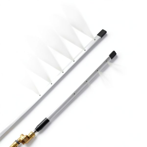 47" & 24" Radiator Cleaning Wand 2-Piece Set - 4500 PSI Stainless Steel Dual Water/Air Radiator cleaner Cleaner w/Pressure Washer Gun Adapter & Tips for Cars, Trucks, Heavy Equipment (47″ and 24″)-6