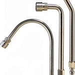 Pressure Washer Extension Wand Kytvl Gutter Cleaner Curved Rod Set-0