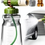 Foam Cannon for Pressure Washer, Upgraded Wide Mouth Snow Foam Cannon for Car Wash, Adjustable Thick Portable Car Wash Sprayer with 1/4" Quick Connector, Additional 1.1 mm Orifice Nozzle-0