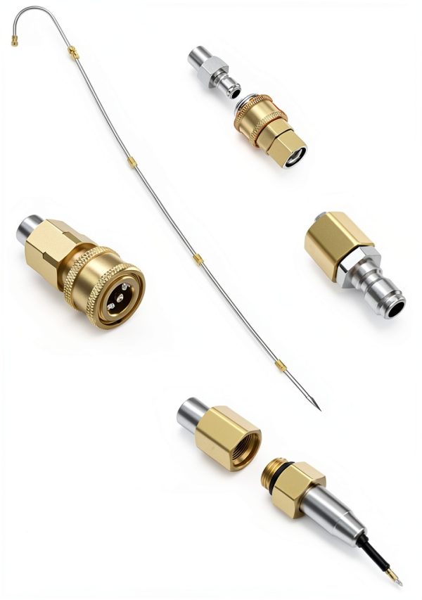 Sealegend Pressure Washer Extension Wand with 6 Nozzle Tips, 9FT-3