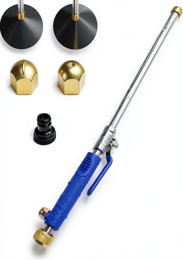 Jet Nozzle Hydro nozzle Power Washer Wand Hose Sprayer Attachment (Not an Electric Pressure Washer), Garden Hose Spray Tool for Car Wash, Patio, Window & Outdoor Cleaning-0